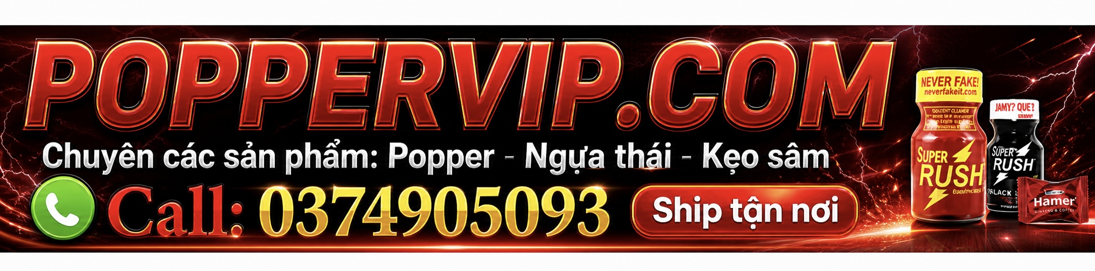 Banner poppervip